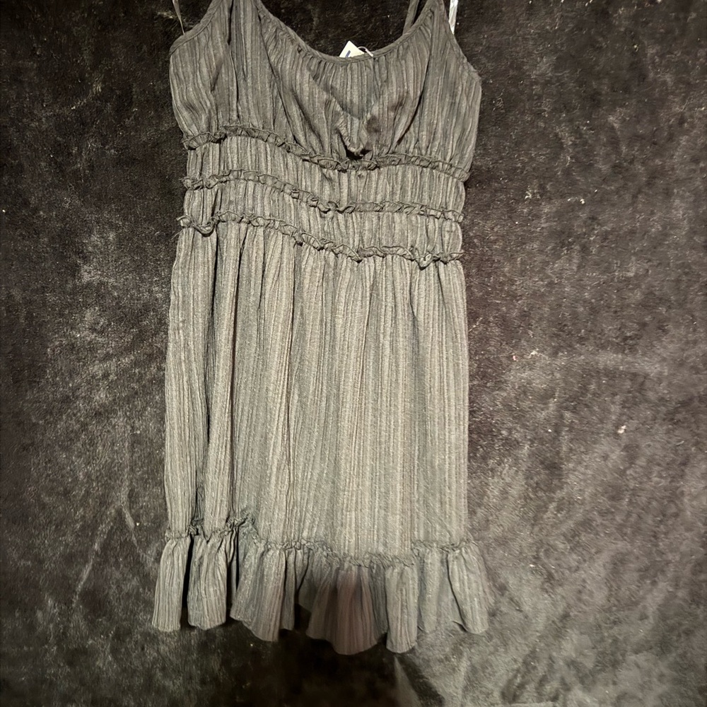 Liberty Black Textured Dress
